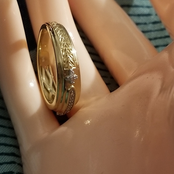 925 Diamond ring - Picture 5 of 7